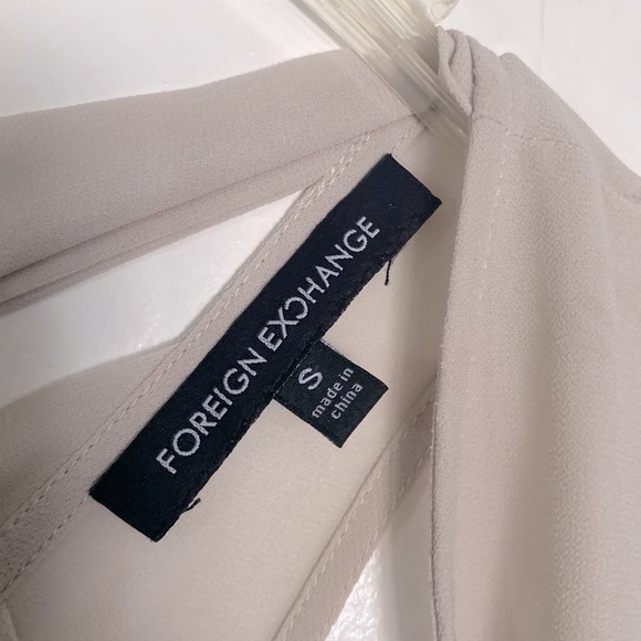 Foreign Exchange Sheer Blouse - Picture 5 of 5